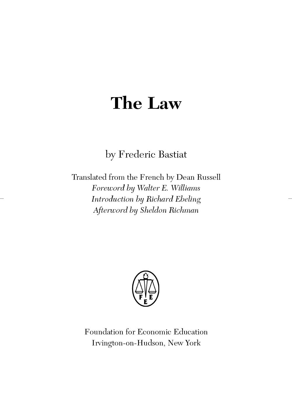 The Law